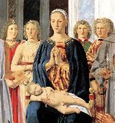 Piero della Francesca Madonna and Child with Saints Montefeltro Altarpiece Germany oil painting artist